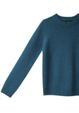 Pointelle Wool Pullover