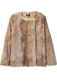 Rabbit Fur Short Jacket