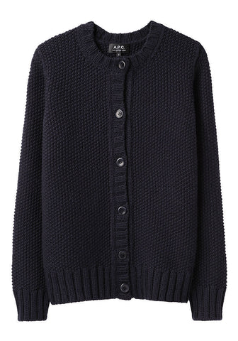 Rib Knit Cardigan