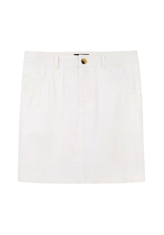 Seersucker Skirt