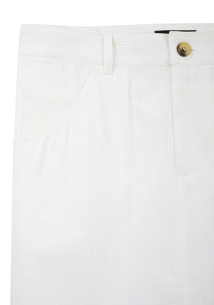 Seersucker Skirt