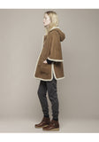 Shearling Cape