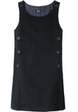 Sleeveless Corduroy Dress
