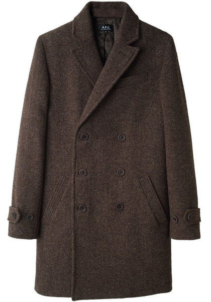 ジャケット・アウター 8on8 22aw camel tweed wool coat 8on8 22aw camel tweed wool coat