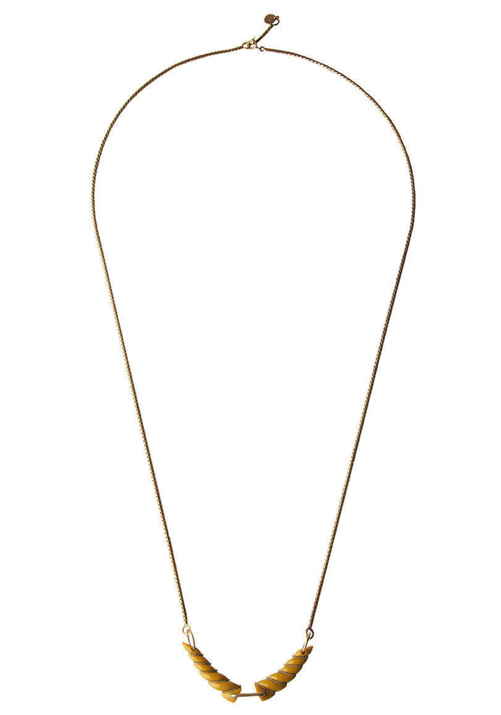 Twisted Pendant Necklace