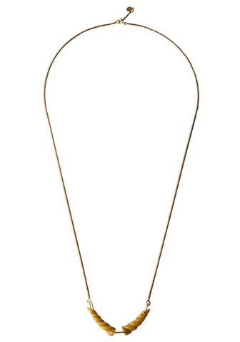 Twisted Pendant Necklace