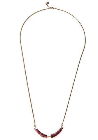 Twisted Pendant Necklace