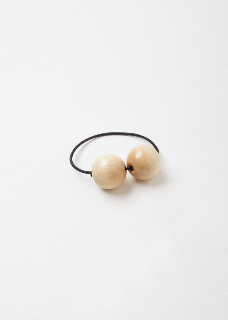 Wood Hair Tie