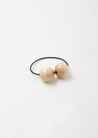 Wood Hair Tie