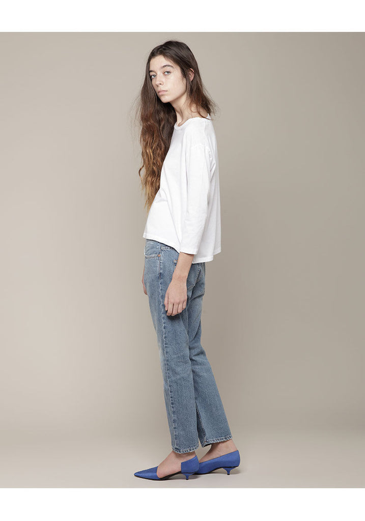 Julie Silk Kitten Heel Pump