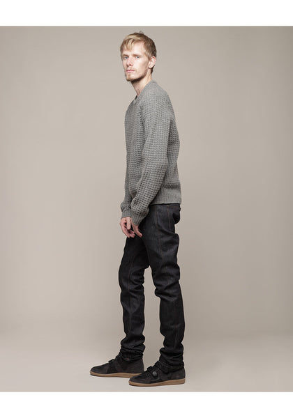 純日本製/国産 [acne]STRINDBERG ZIP ドライバーズニット12AW - トップス