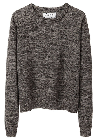 Bird Cropped Linen Pullover