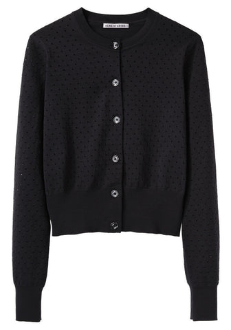 Fran Perforated Cardigan