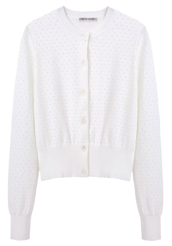 Fran Perforated Cardigan