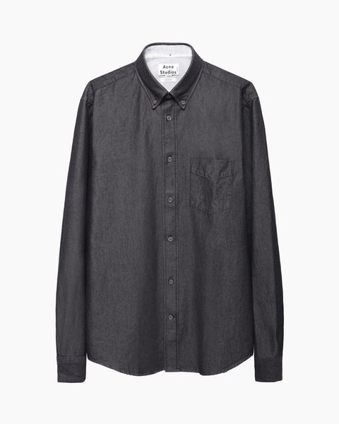 【Acne Studios】アシンメトリーサテンガウン Easter Melton Coat – La Garçonne