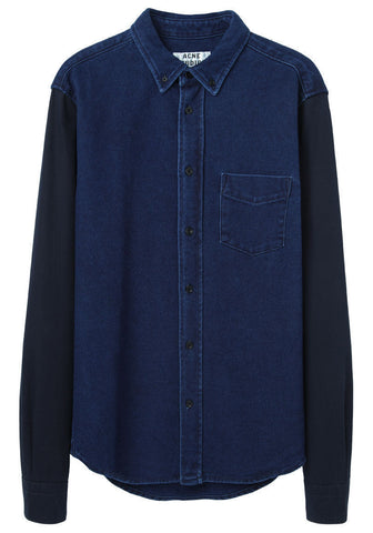 Isherwood Denim Flannel Shirt