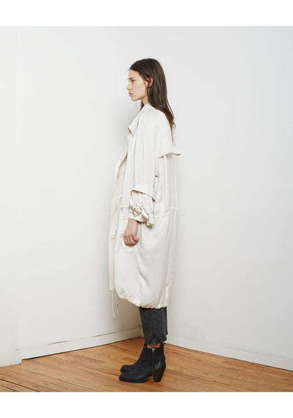 Jules Linen Trench – La Garçonne