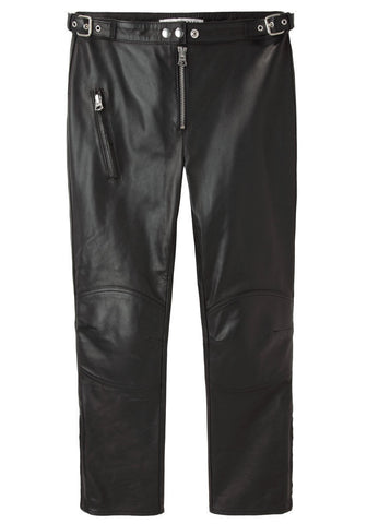 Mood Cropped Leather Pant