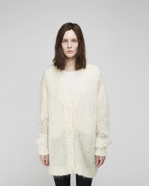 トップス MASSES MOHAIR CARDIGAN C AcneStudiosOnoOversizedMohairC