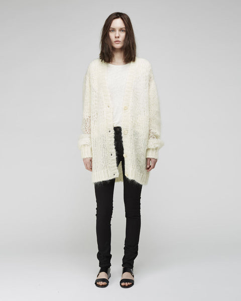 トップス ryo takashima OVERSIZED MOHAIR CARDIGAN ryo takashima】OVERSIZED MOHAIR CARDIGAN