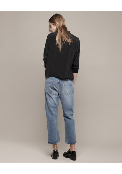 Pop Betty Cropped Boyfriend Jean – La Garçonne - Main Image