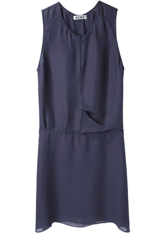 Twist Silk Dress
