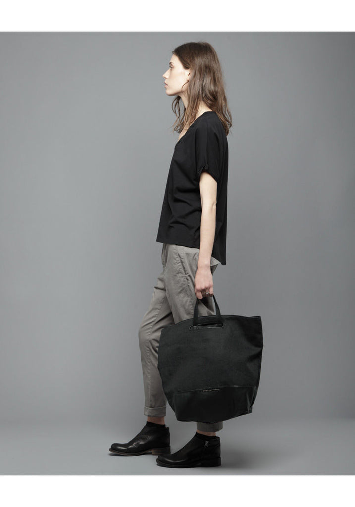 Alpha Linen Shopper Tote