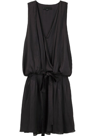 Cinched Blouson Dress