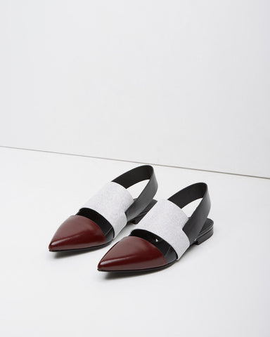 Graphic Calf Cut-Out Shoe