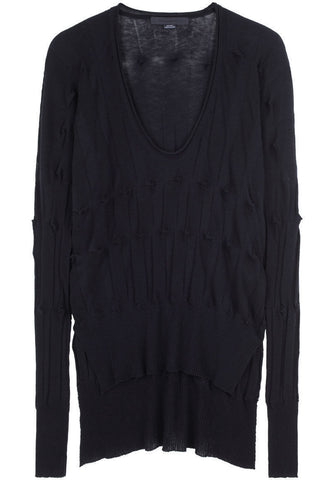 Moving Ribs U Crewneck