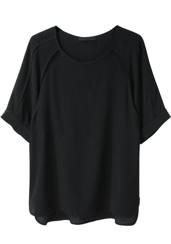 Raglan Cut Out T-Shirt
