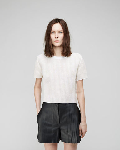 Technical Tweed Tee
