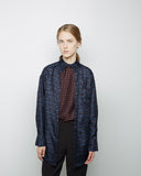 Trompe L'Oeil Layered Paisley Shirt