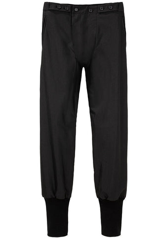 Twill Slouch Pant