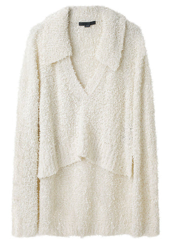 Twisted Terry Pullover