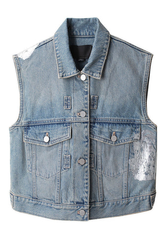 Vintage Denim Vest