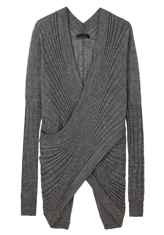 Wide Rib Wrap Top