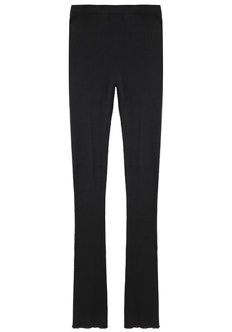 Wool Ribbed Leggings