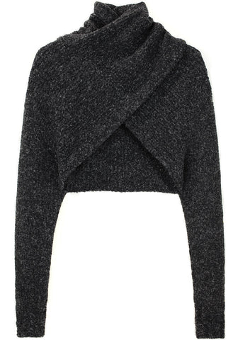 Wrapped Turtleneck