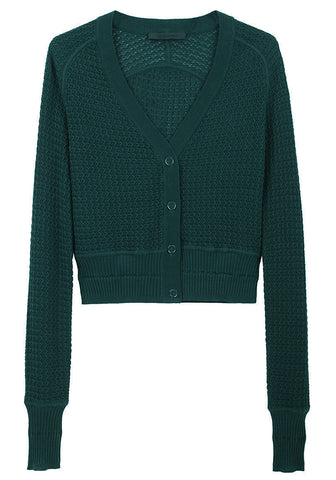 Zigzag Stitch Cardigan