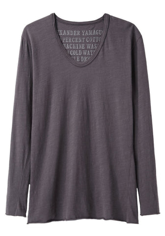 Long Sleeve Slub Tee