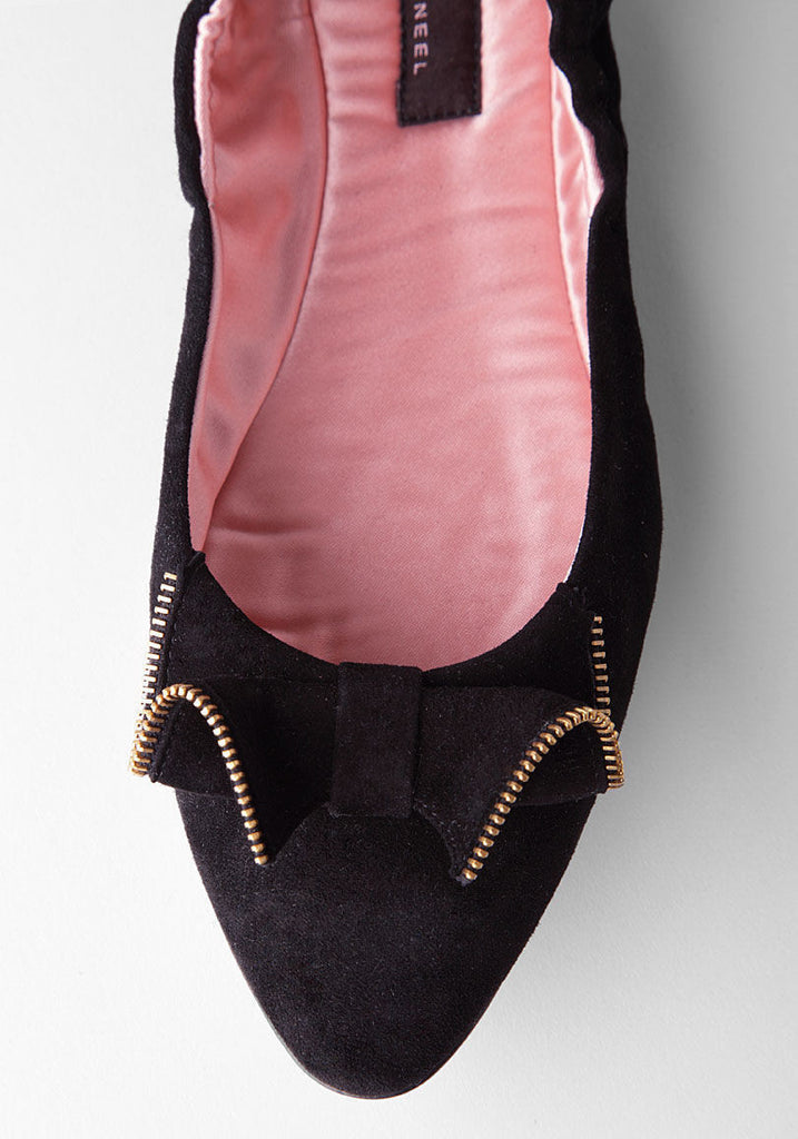 Smack Zip Ballet Flat