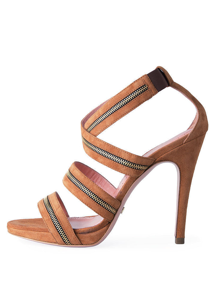 Zigzag Zipper Heel