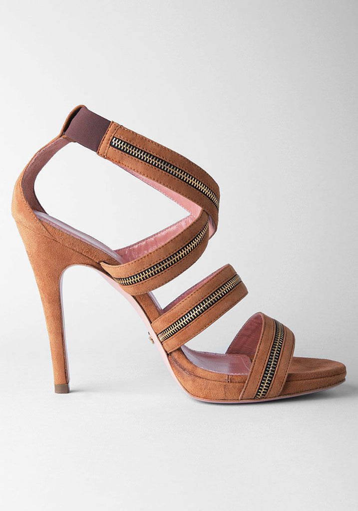 Zigzag Zipper Heel