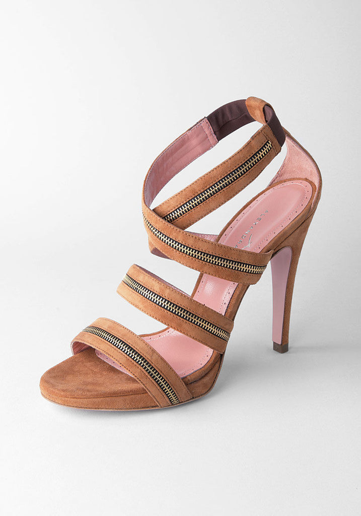 Zigzag Zipper Heel