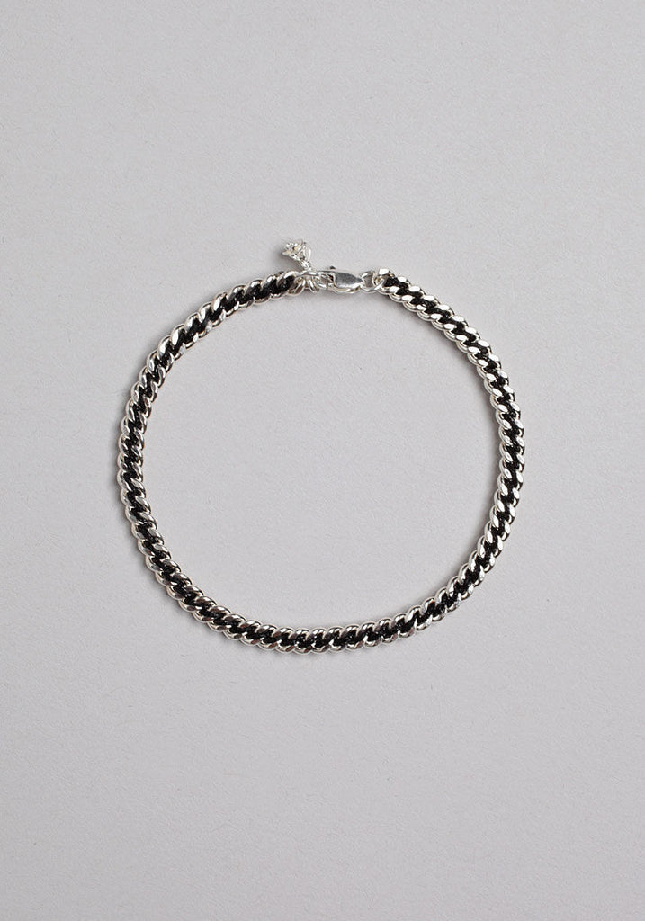 Silk & Sterling Silver Bracelet