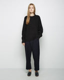 Anni Crewneck Fisherman Sweater