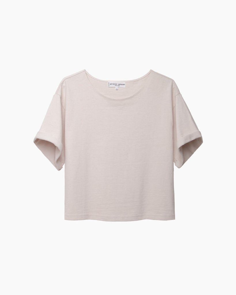Cropped Short Sleeve Tee