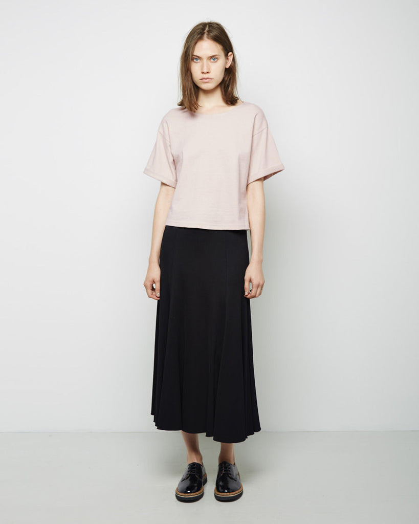 Cropped Short Sleeve Tee