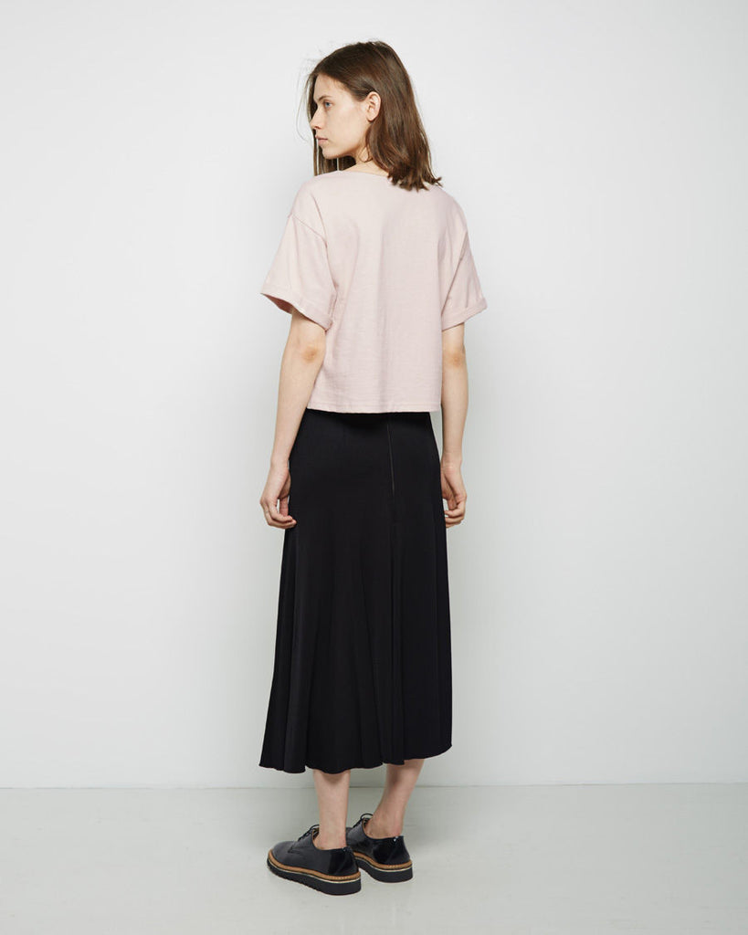 Cropped Short Sleeve Tee